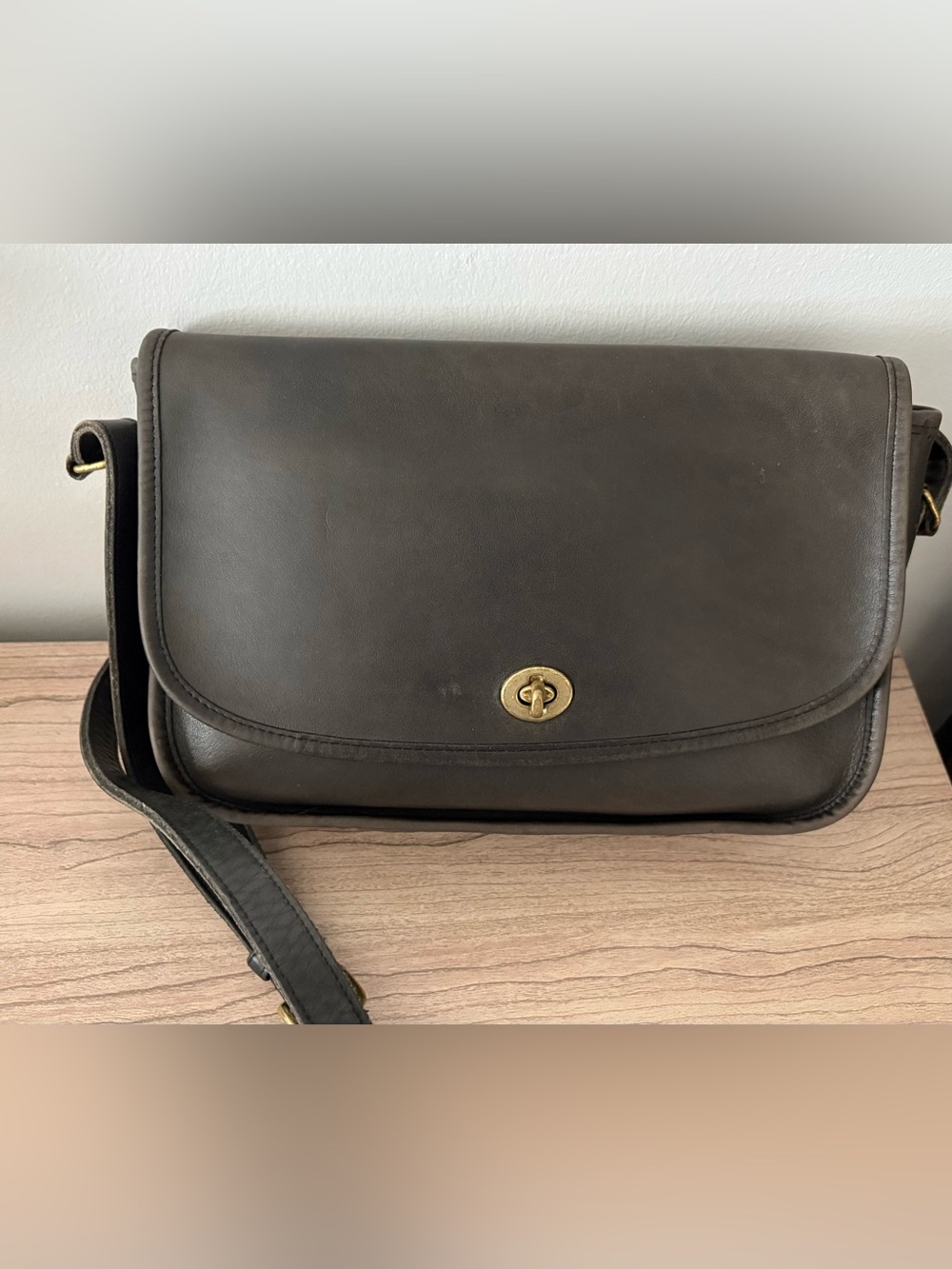 Coach vintage City black bag Leather Bag Purse